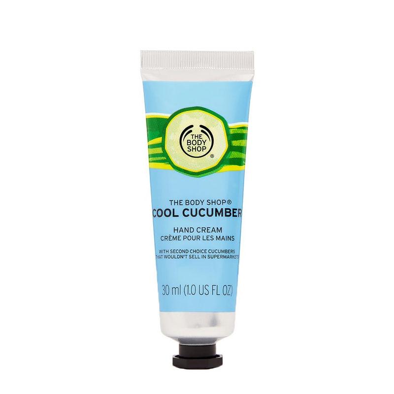 the body shop special edition cool cucumber hand cream