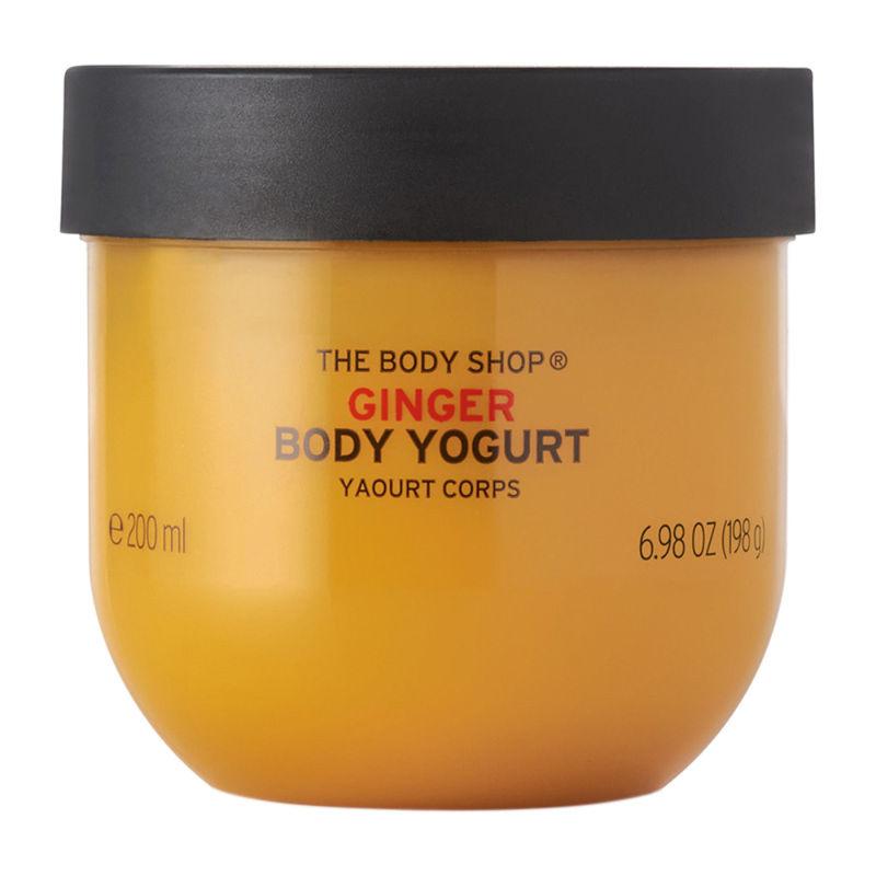 the body shop special edition ginger body yogurt