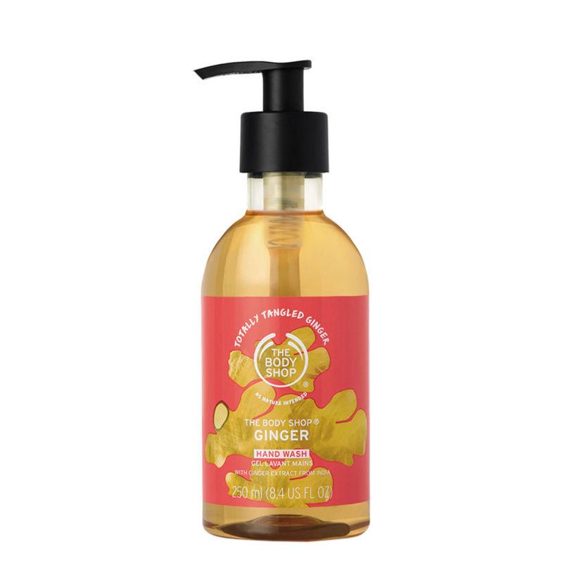 the body shop special edition ginger hand wash