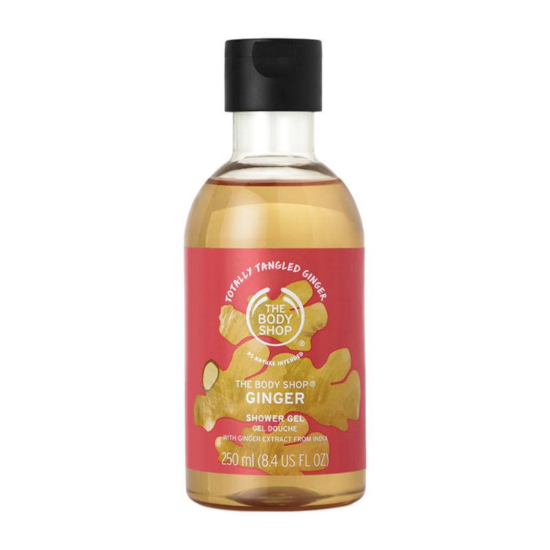 the body shop special edition ginger shower gel
