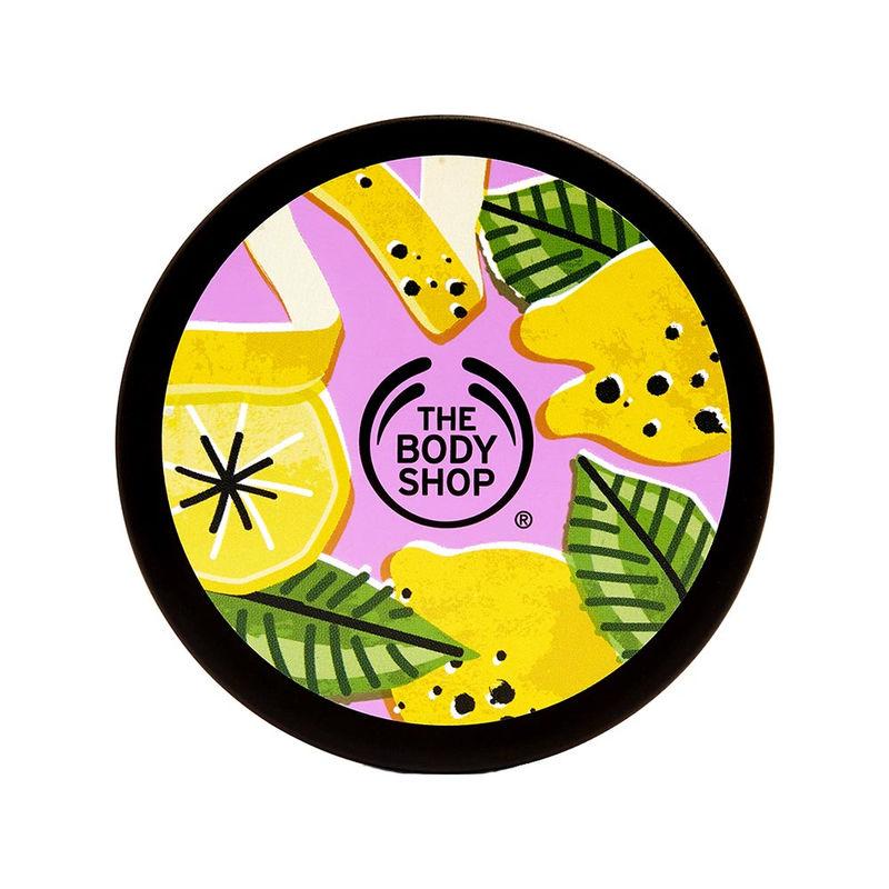 the body shop special edition zesty lemon body yogurt