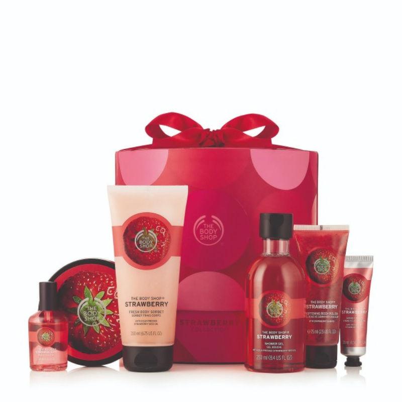 the body shop strawberry ultimate gift collection