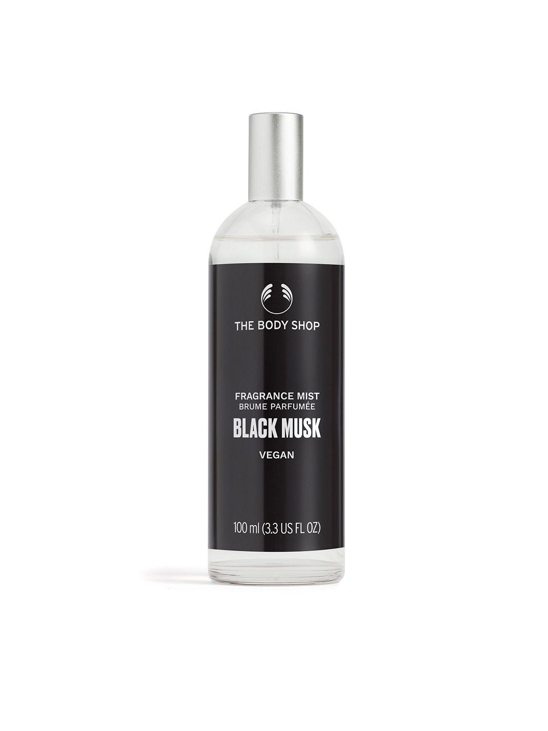 the body shop unisex black musk sustainable fragrance mist 100 ml