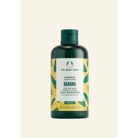 the body shop vegan banana truly nourishing shampoo, 250ml