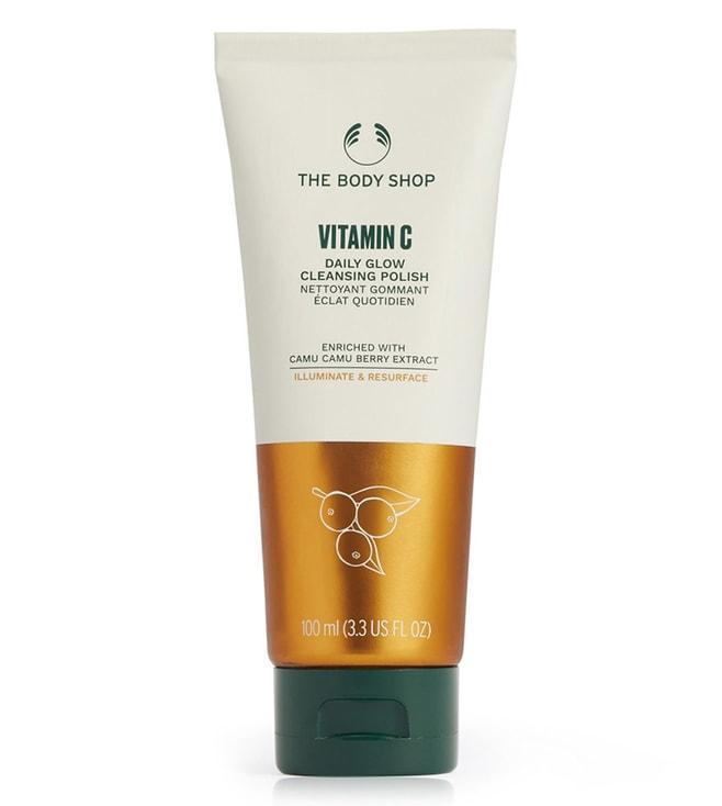 the body shop vitamin c daily glow cleansing polish - 100 ml