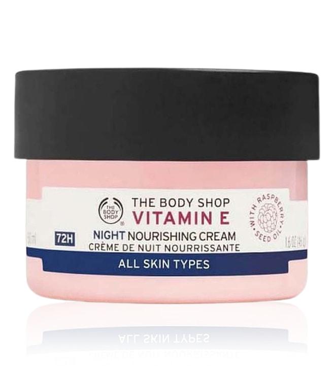 the body shop vitamin e night nourishing cream - 50 ml