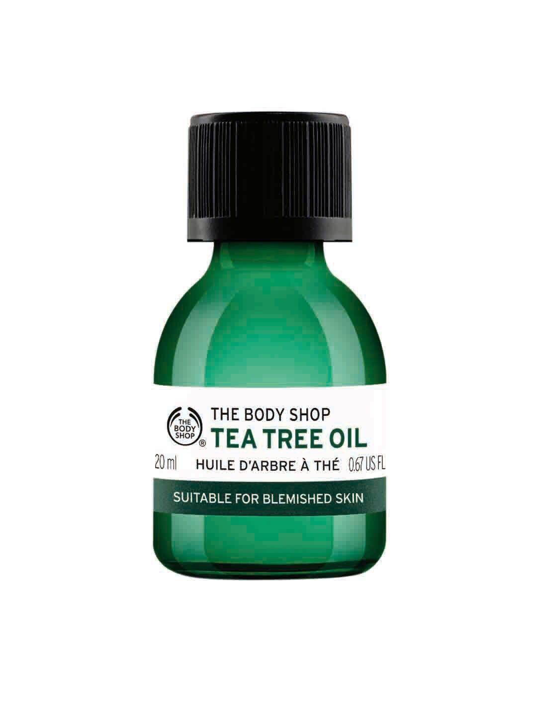 the body shop vitamin e range sustainable tea tree oil for blemished skin 20 ml