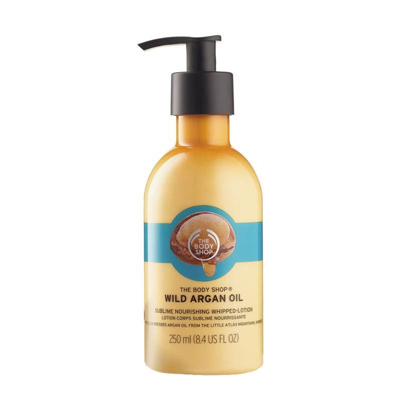 the body shop wild argon oil sublime nourshing whipped - lotion