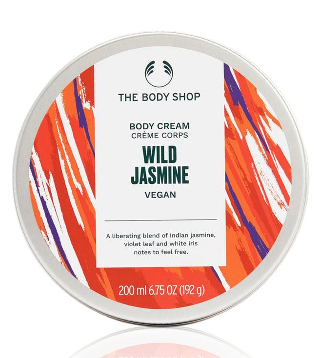 the body shop wild jasmine body cream - 200 ml