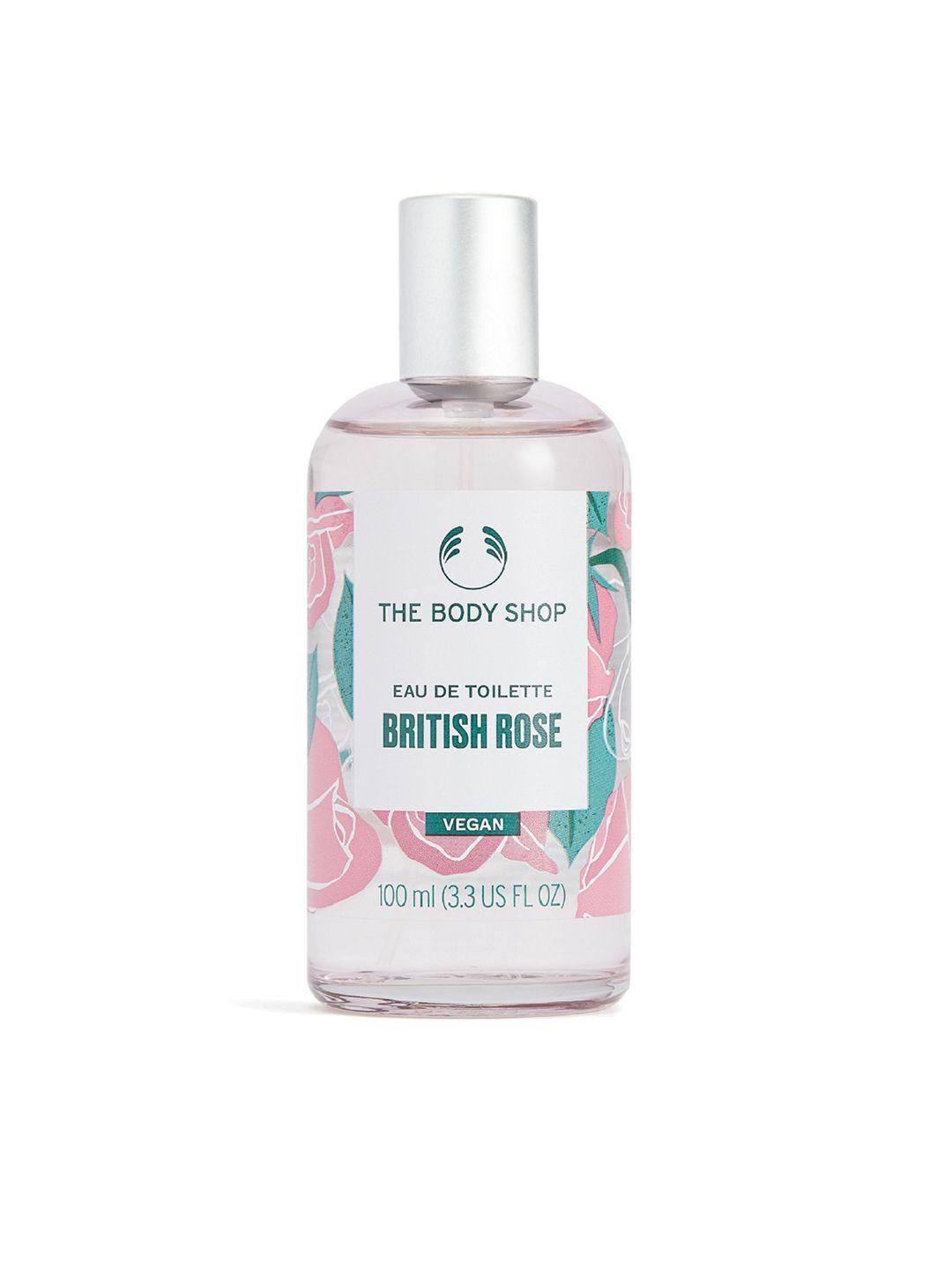 the body shop women british rose sustainable body mist 100 ml