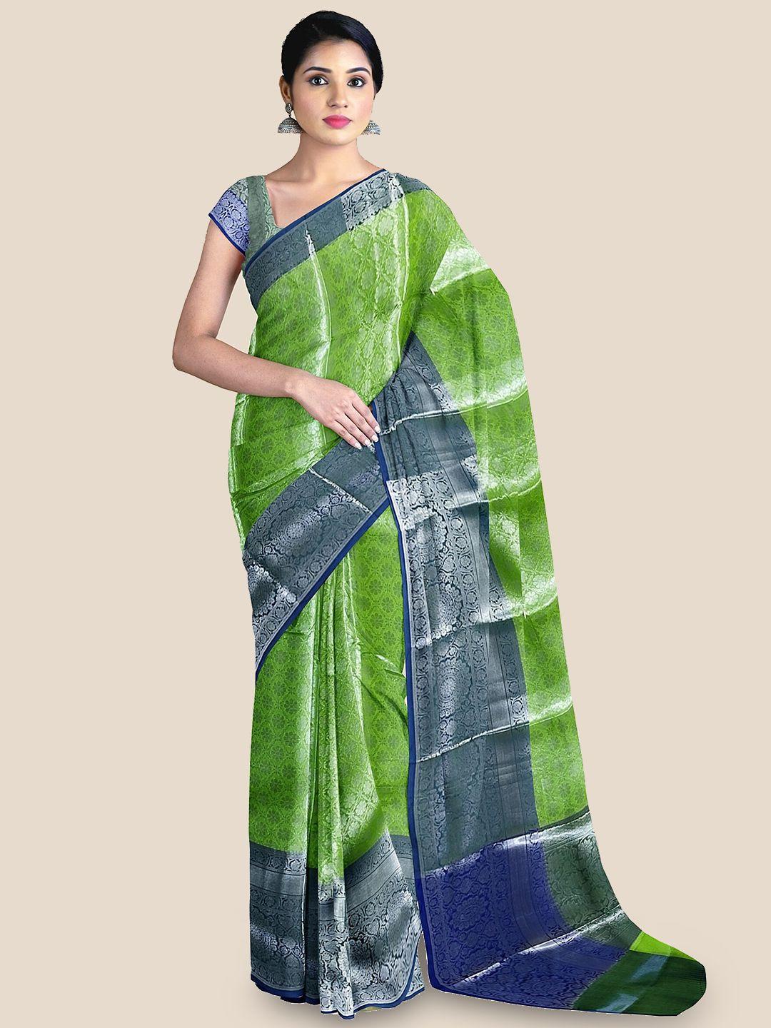 the chennai silks ethnic motifs woven design zari banarasi saree