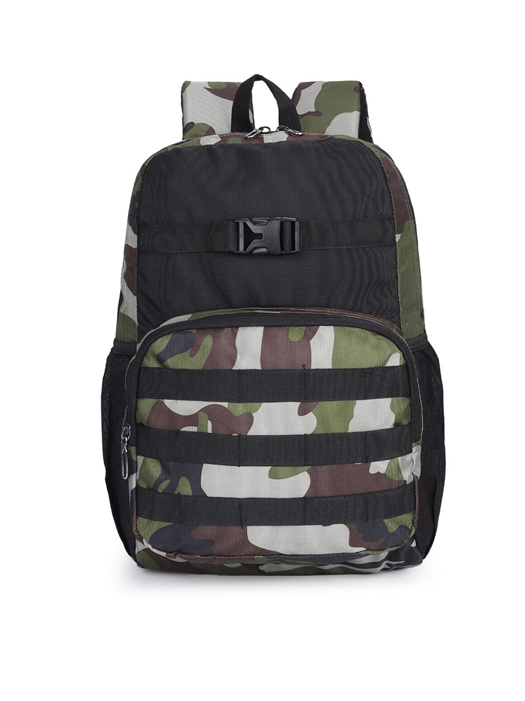 the clownfish unisex green & black graphic backpack