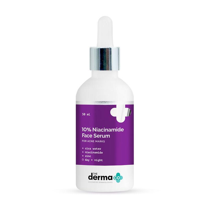 the derma co. 10% niacinamide serum with cica water & zinc for acne marks