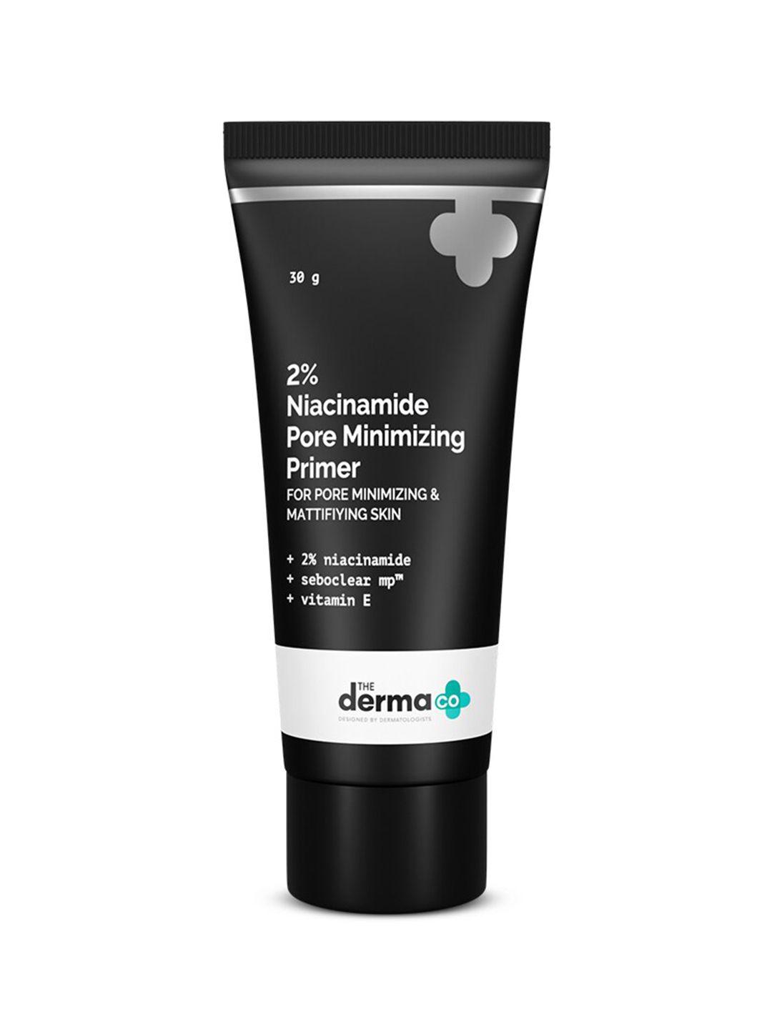 the derma co. 2% niacinamide pore minimizing mattifying primer with vitamin e 30 g