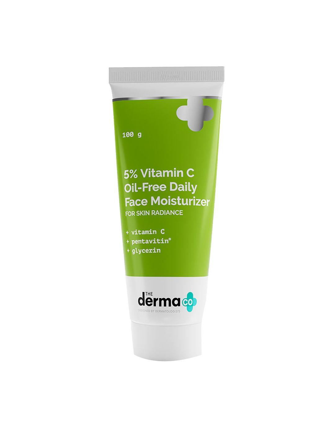 the derma co. 5% vitamin c oil-free daily face moisturizer with pentavitin - 100 g