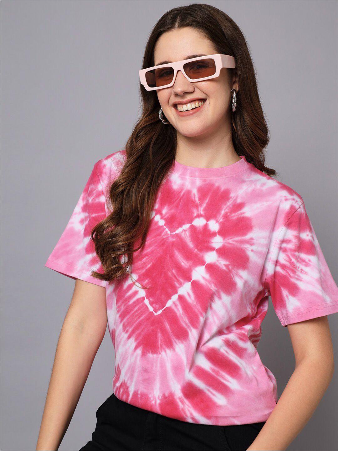 the dry state tie and dyed cotton oversize fit t-shirt