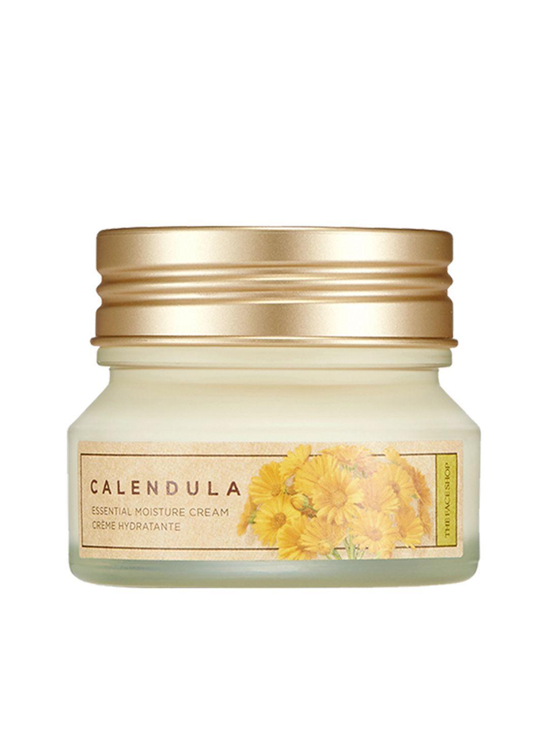 the face shop calendula essential moisture cream 50ml