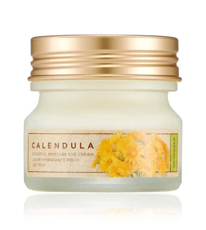 the face shop calendula essential moisture eye cream with squalene - 20 ml