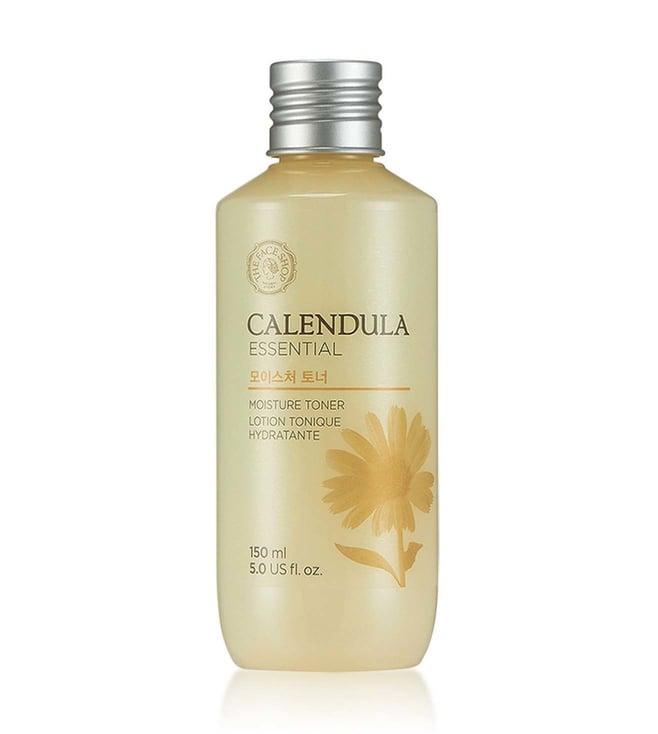 the face shop calendula essential moisture toner with squalane - 150 ml