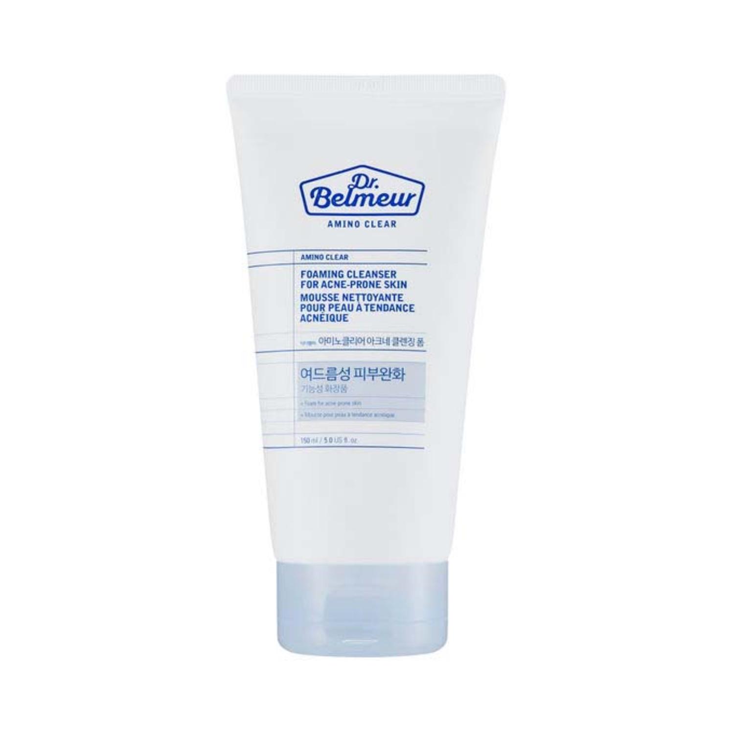 the face shop dr.belmeur amino clear foaming cleanser (150ml)