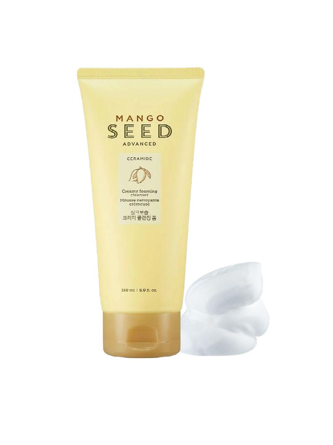 the face shop mango seed creamy foaming cleanser - 150ml