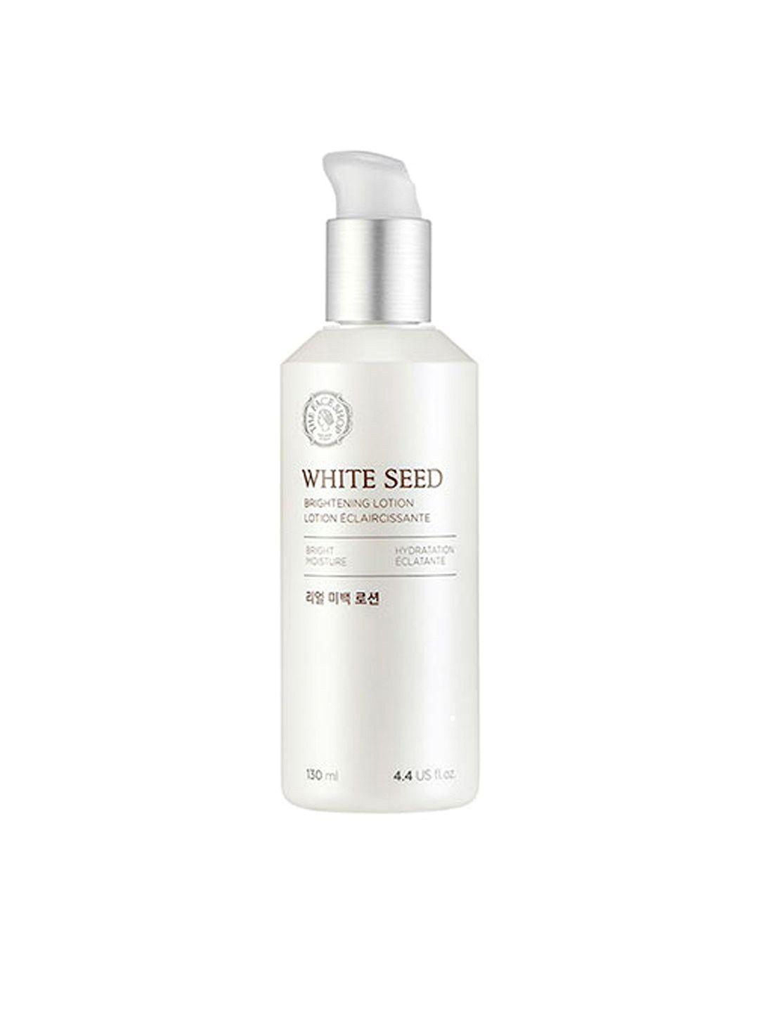 the face shop white seed brightening lotion with 2% niacinamide - 130 ml