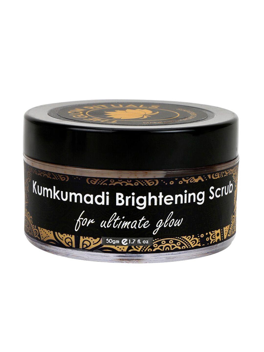 the glow rituals kumkumadi brightening scrub 50g
