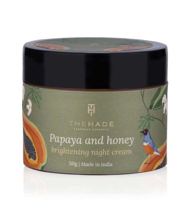 the hade papaya & honey brightening night cream - 50 gm