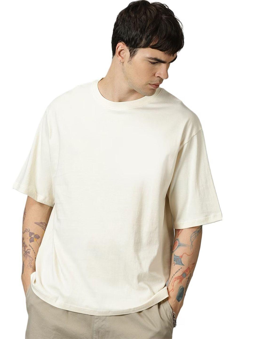 the hollander relaxed fit drop-shoulder pure cotton t-shirt