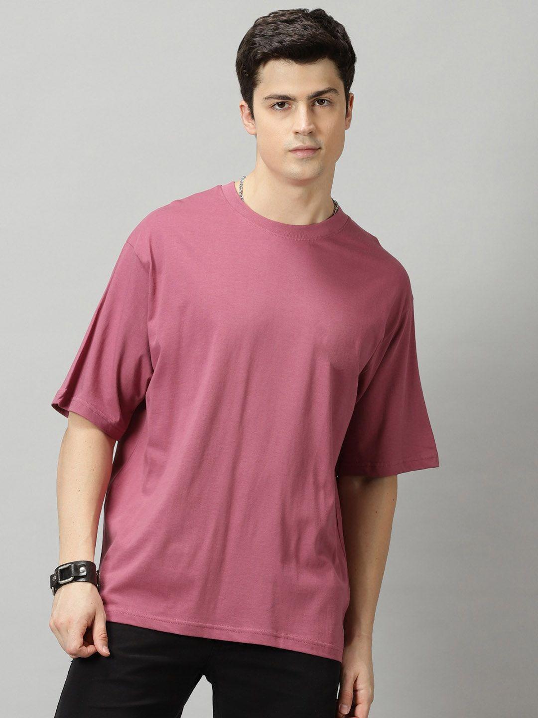 the hollander relaxed fit drop-shoulder sleeves cotton t-shirt