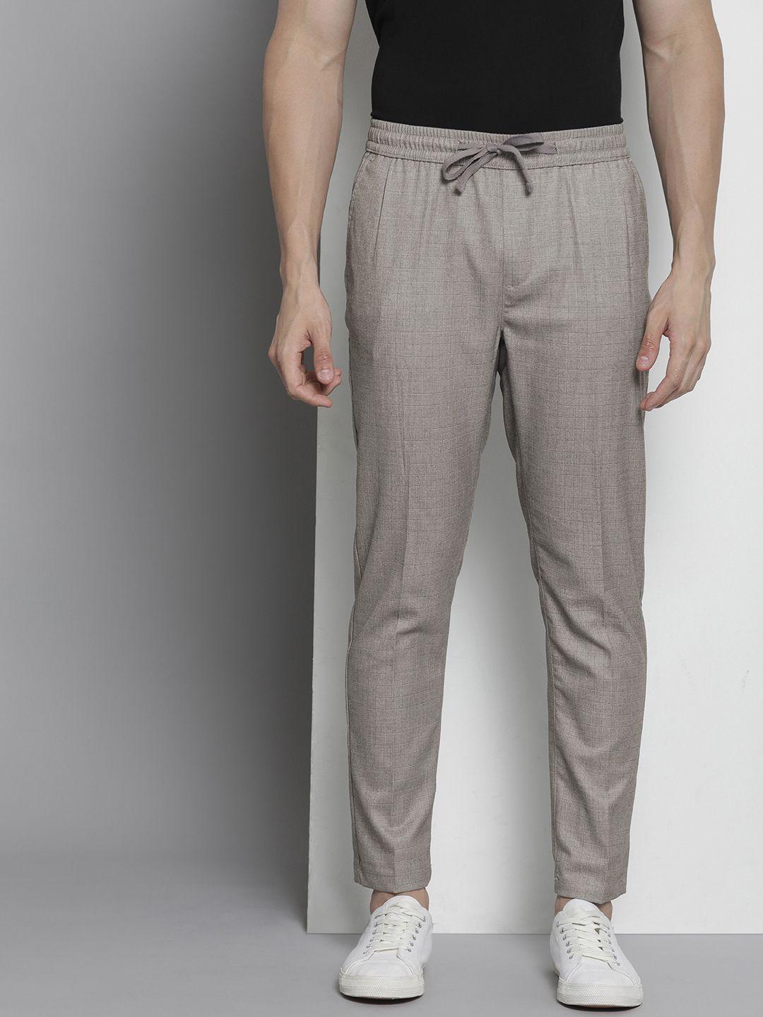 the indian garage co men regular fit trousers