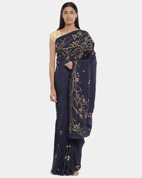 the joyce embroidered saree