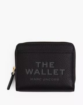 the leather mini compact wallet