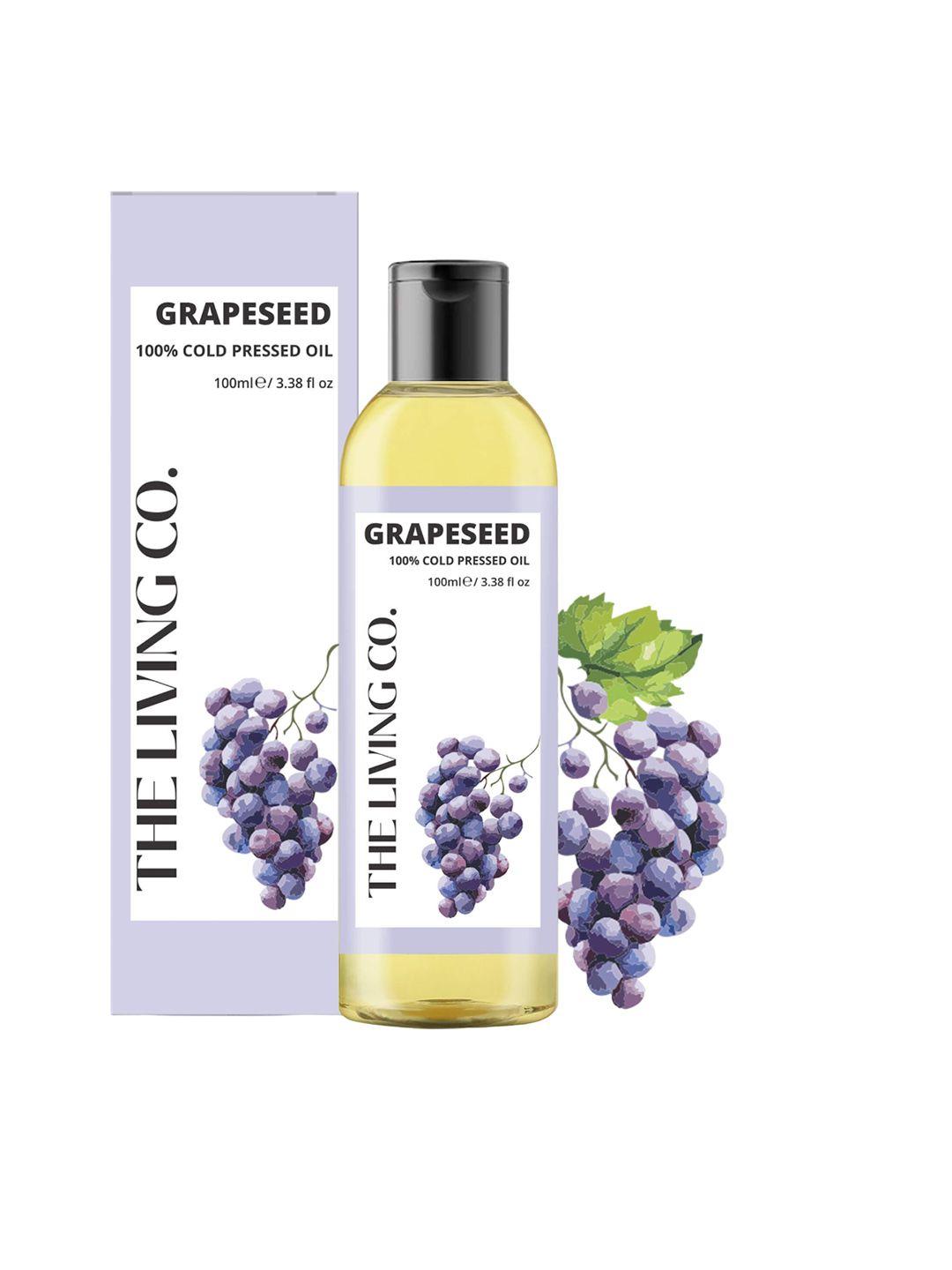 the living co. grapeseed carrier hair oil - 100ml
