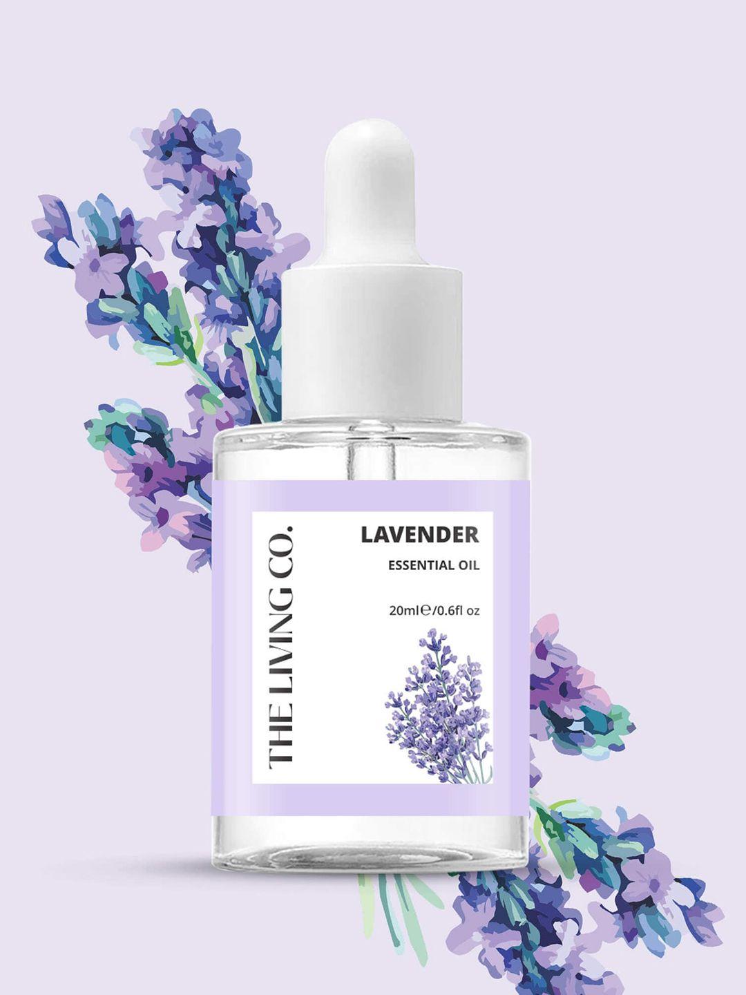 the living co. lavender essential oil - 20 ml