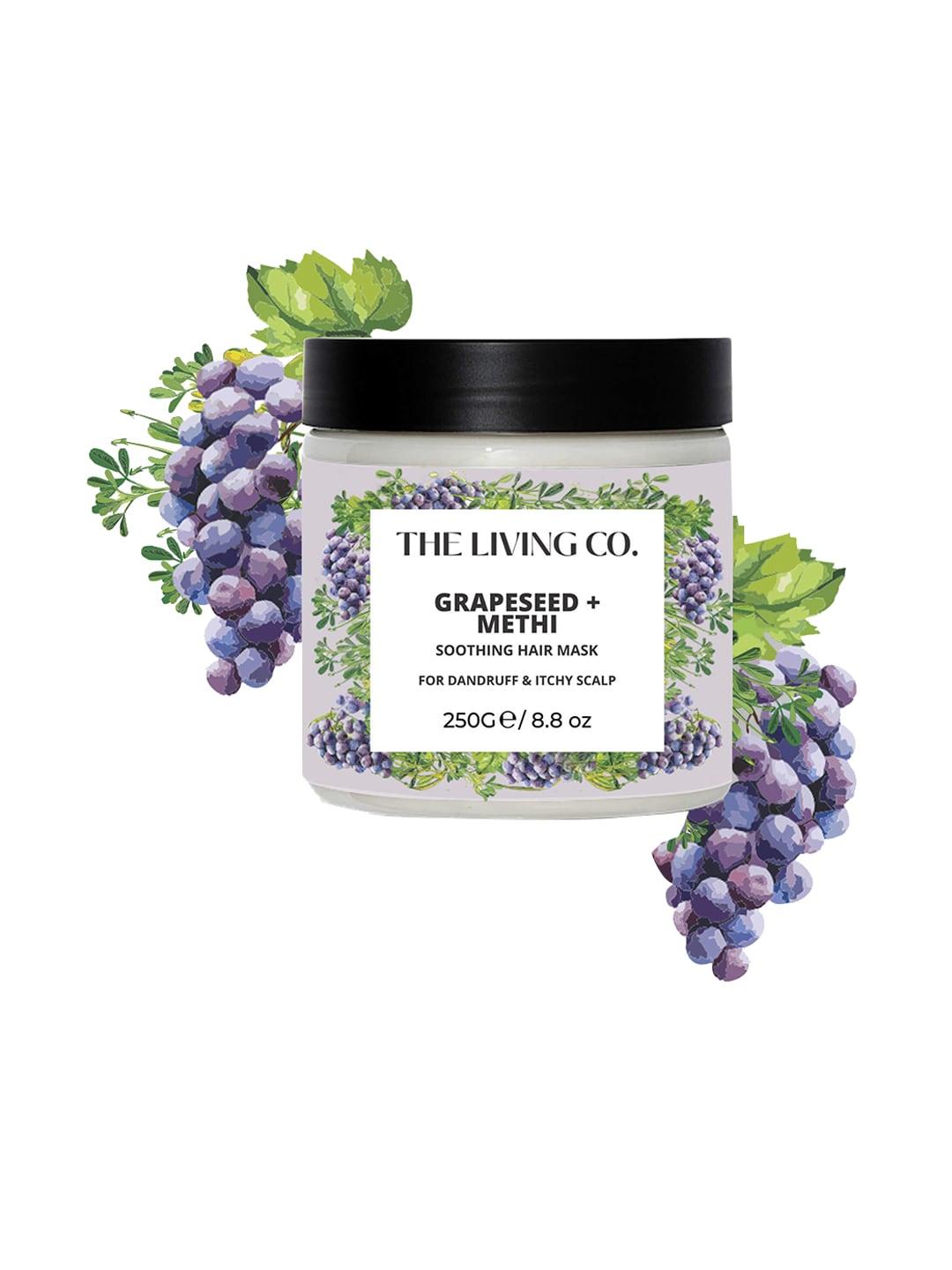 the living co. soothing hair mask - 250gm