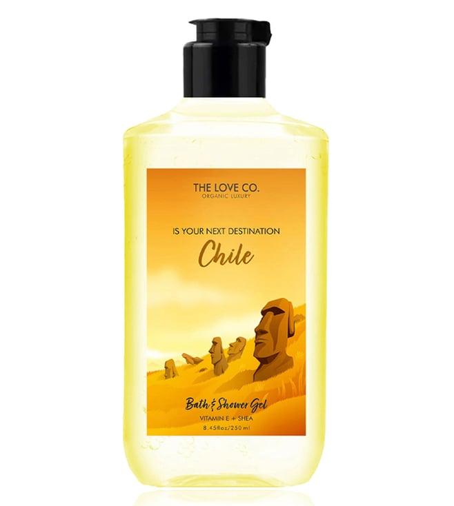 the love co. chile bath & shower gel - 250 ml