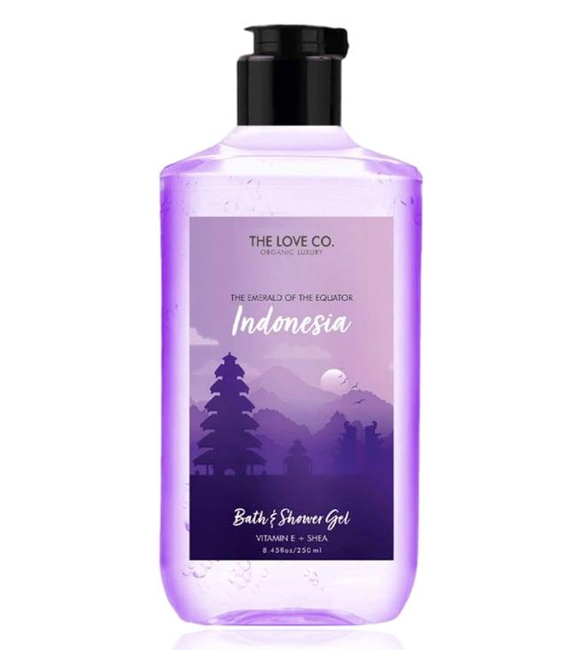 the love co. indonesia bath & shower gel - 250 ml