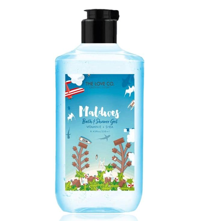 the love co. maldives bath & shower gel - 250 ml