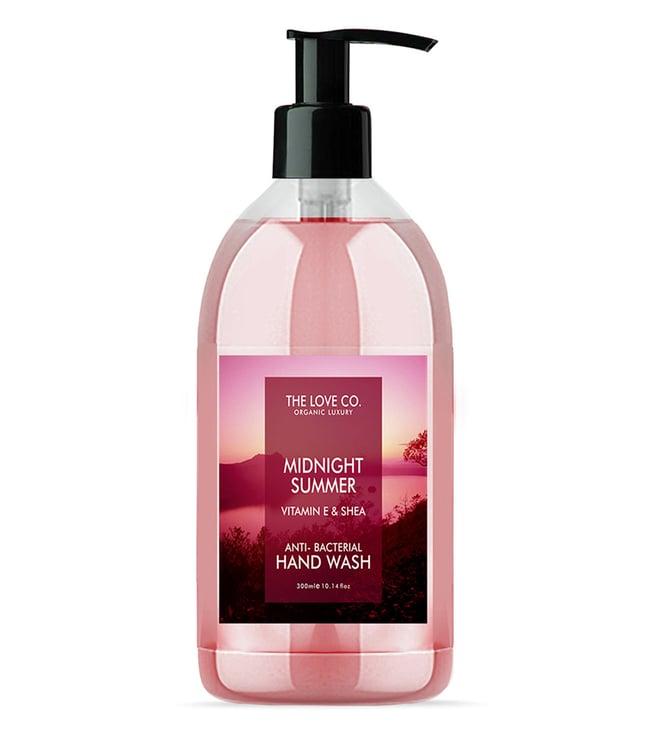 the love co. midnight summer anti-bacterial hand wash - 300 ml