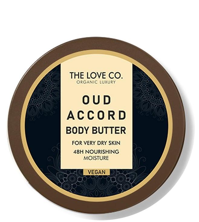 the love co. oud accord body butter - 200 gm