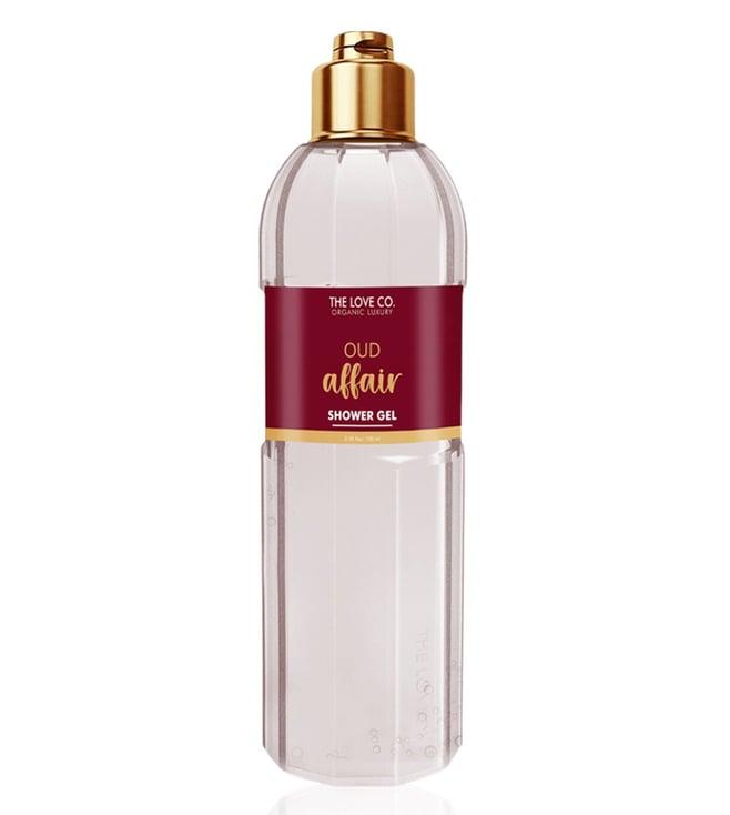 the love co. oud affair shower gel - 100 ml