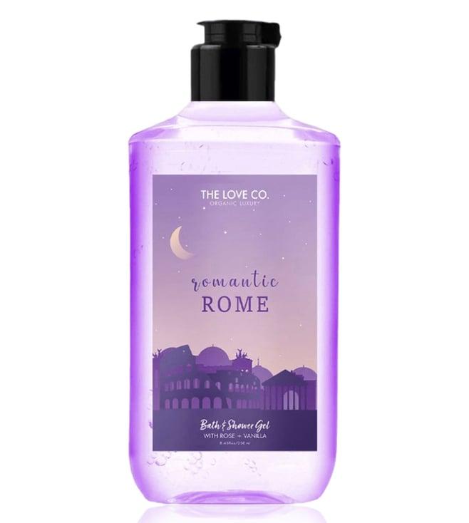 the love co. romantic rome bath & shower gel - 250 ml
