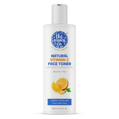 the moms co. natural daily face toner with vitamin c | alcohol-free (200 ml)