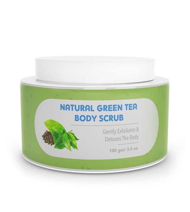 the moms co. natural green tea body scrub - 100 gm