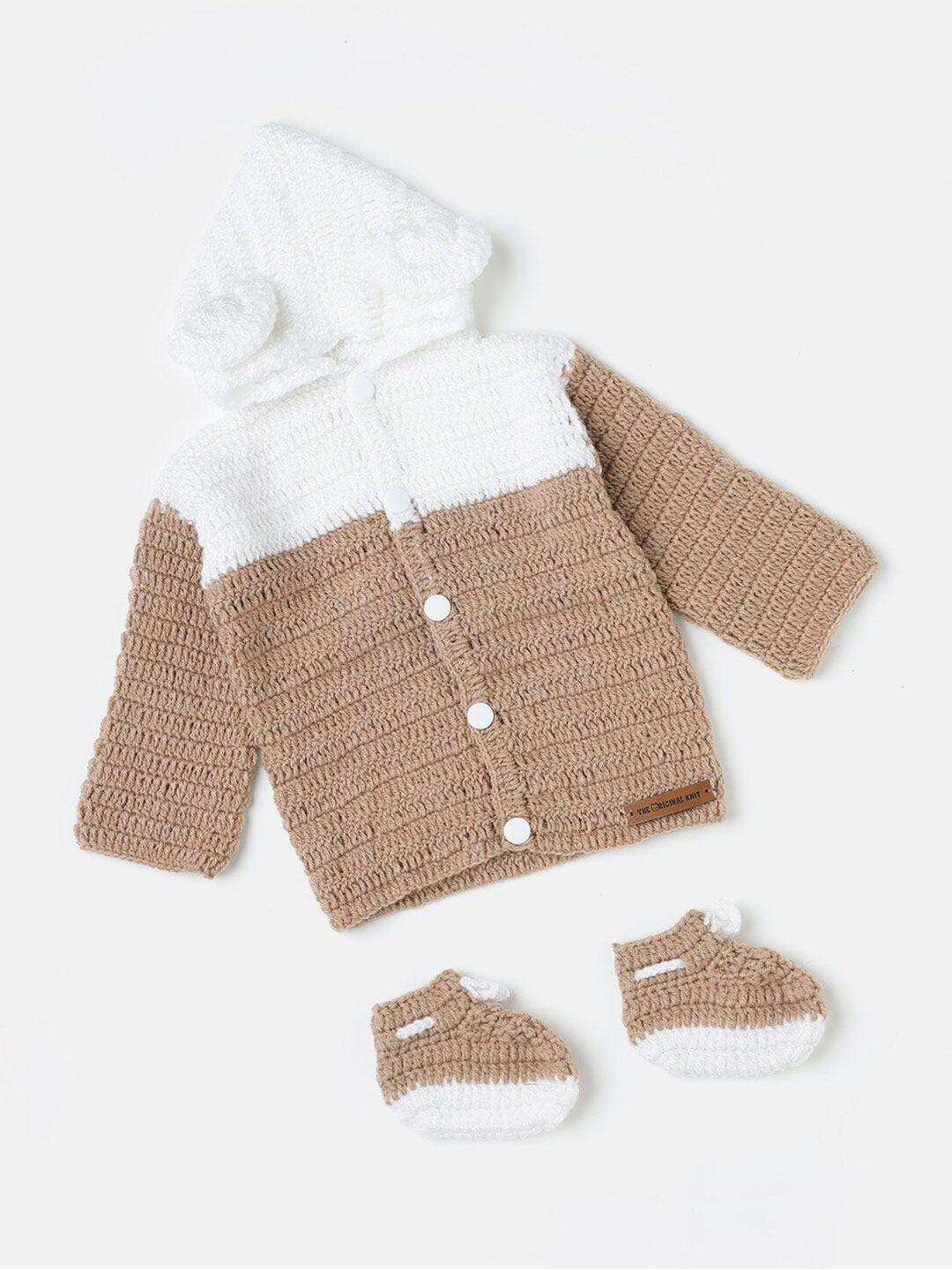 the original knit infant boyscolourblocked cardigan