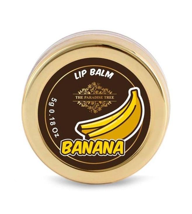 the paradise tree banana lip balm - 5 gm