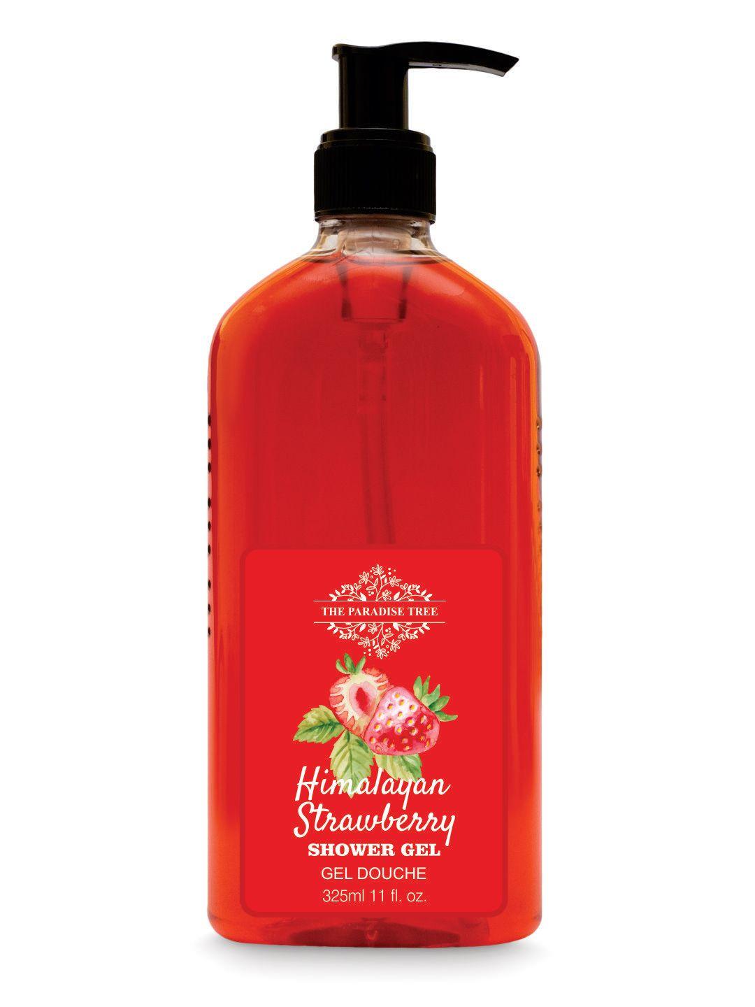 the paradise tree's himalayan strawberry shower gel 225ml