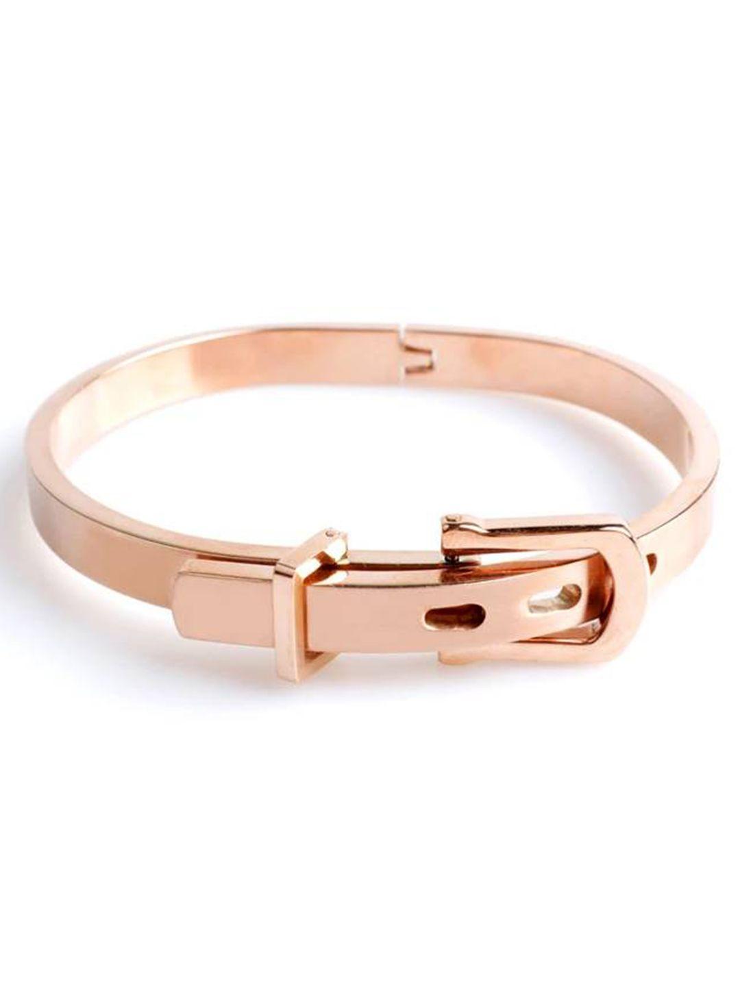 the pari rose gold-plated wraparound bracelet