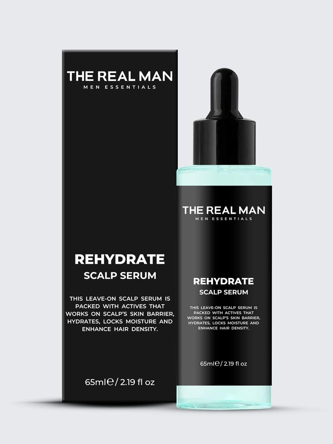 the real man rehydrate scalp hair serum 65 ml
